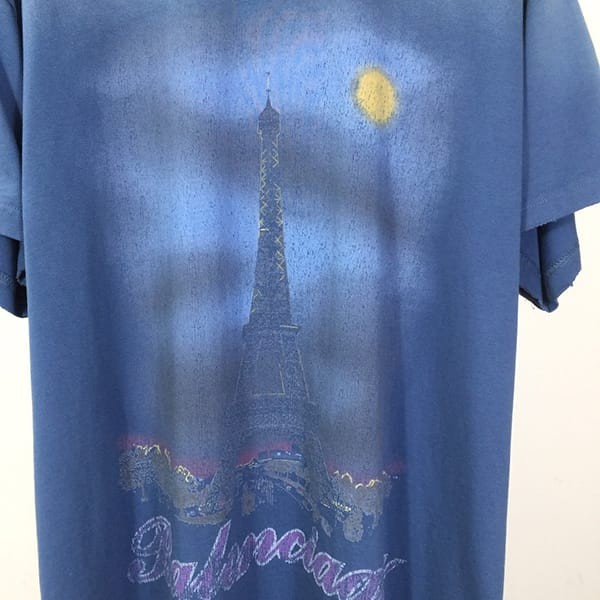 一目惚れ♪バレンシアガ PARIS MOON オーバーサイズ T シャツ パチモン 739028TQVO14530